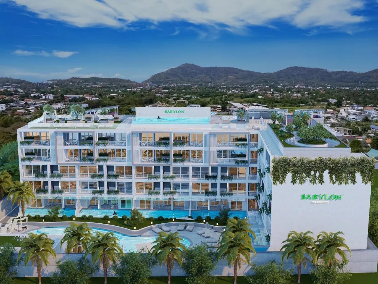1-bedroom condo, 43 sqm