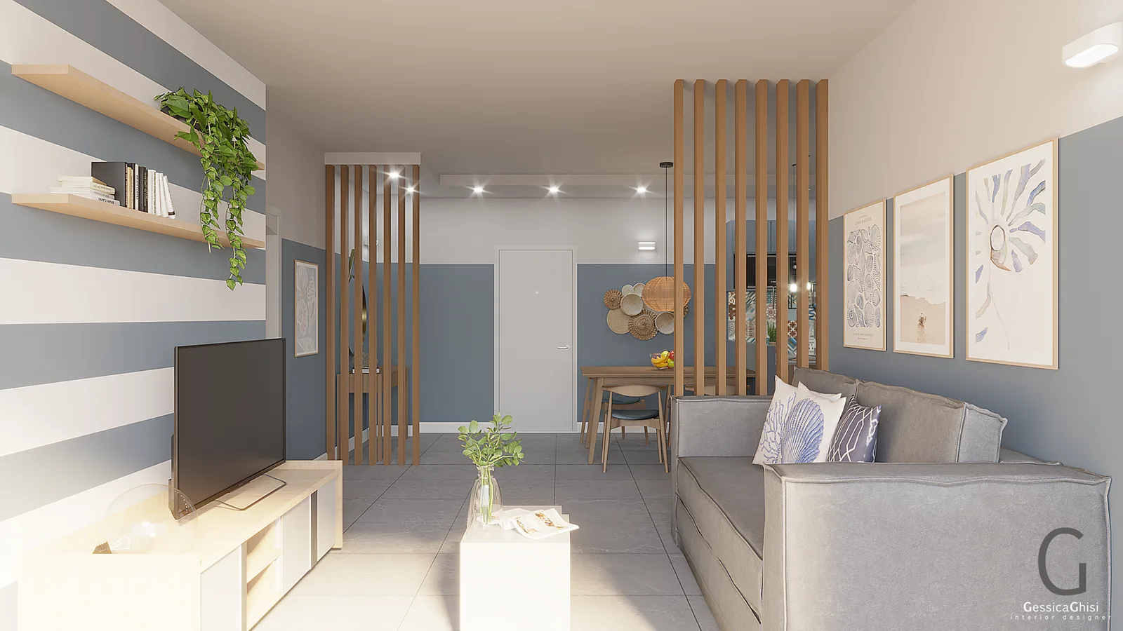 1-bedroom condo, 43 sqm
