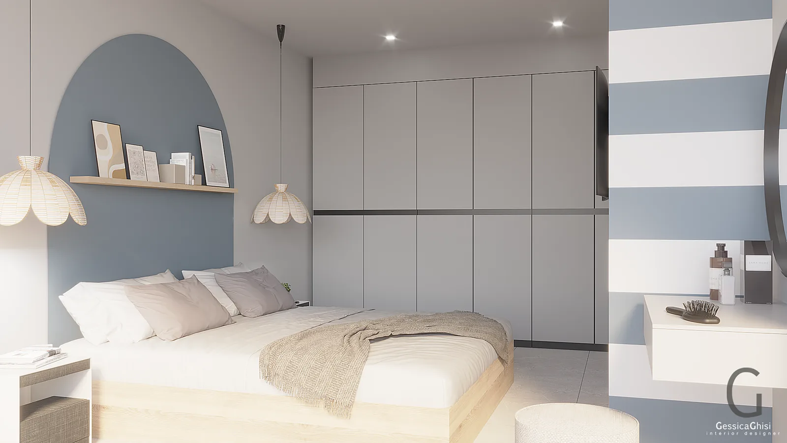 1-bedroom condo, 43 sqm