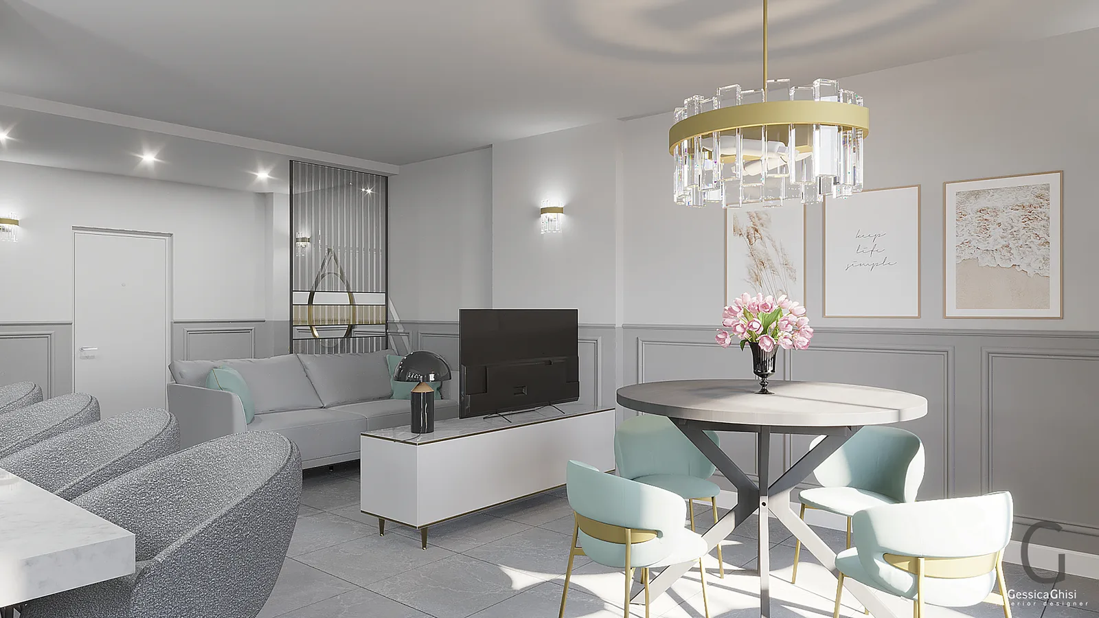 2-bedroom condo, 68 sqm