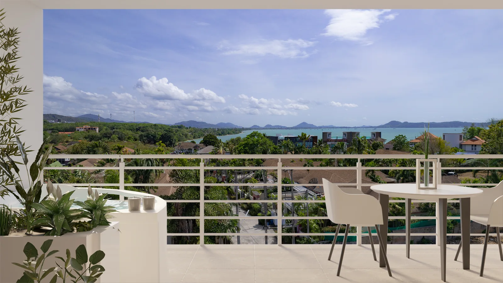 2-bedroom condo, 68 sqm
