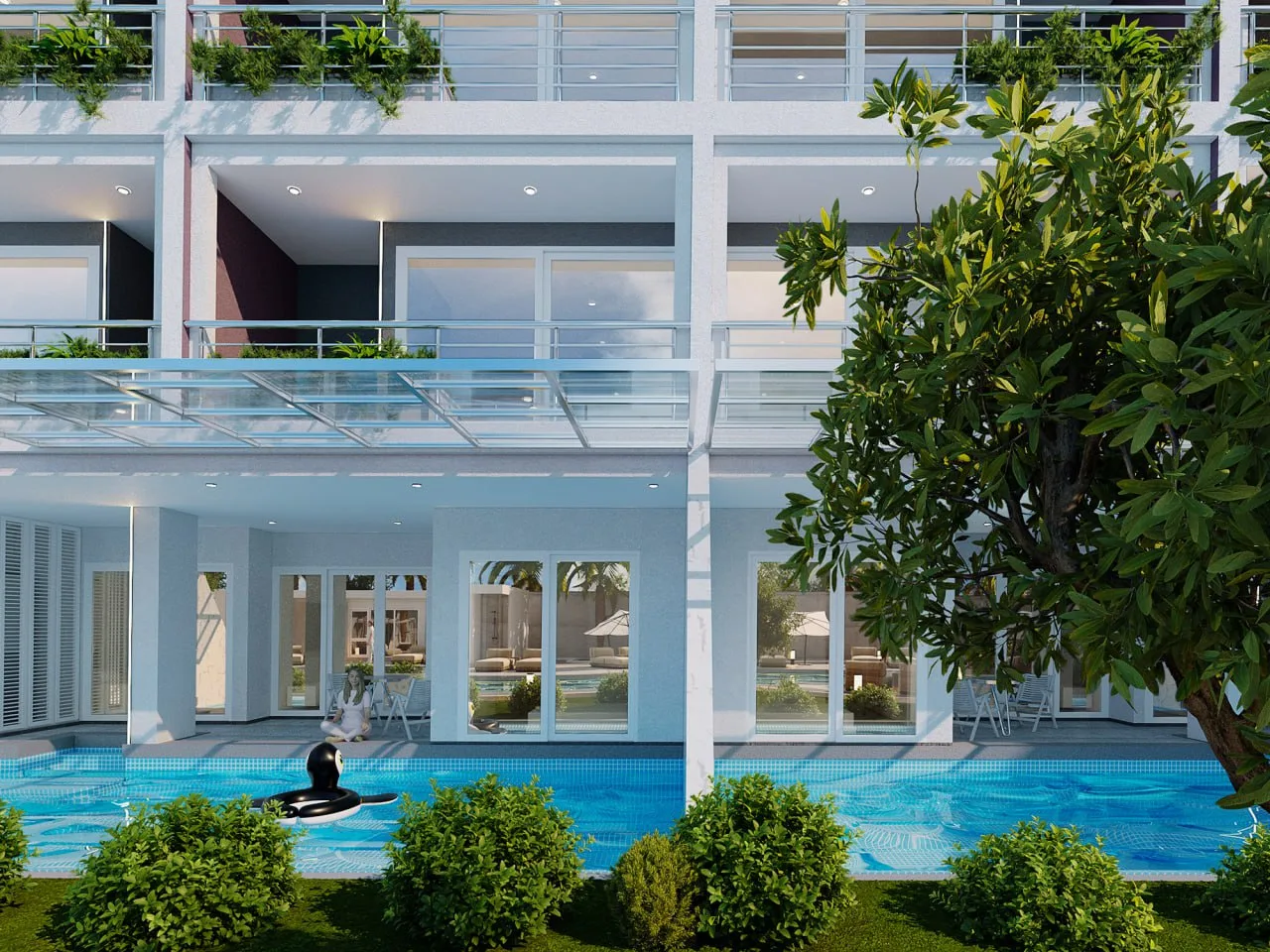 2-bedroom condo, 68 sqm