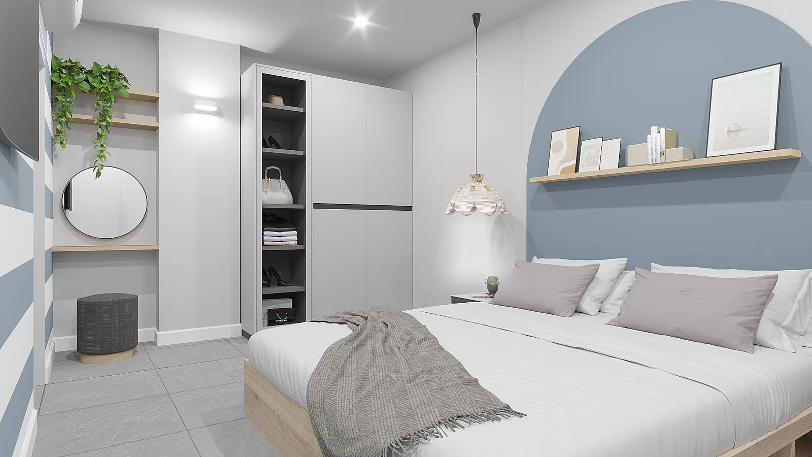 2-bedroom condo, 68 sqm
