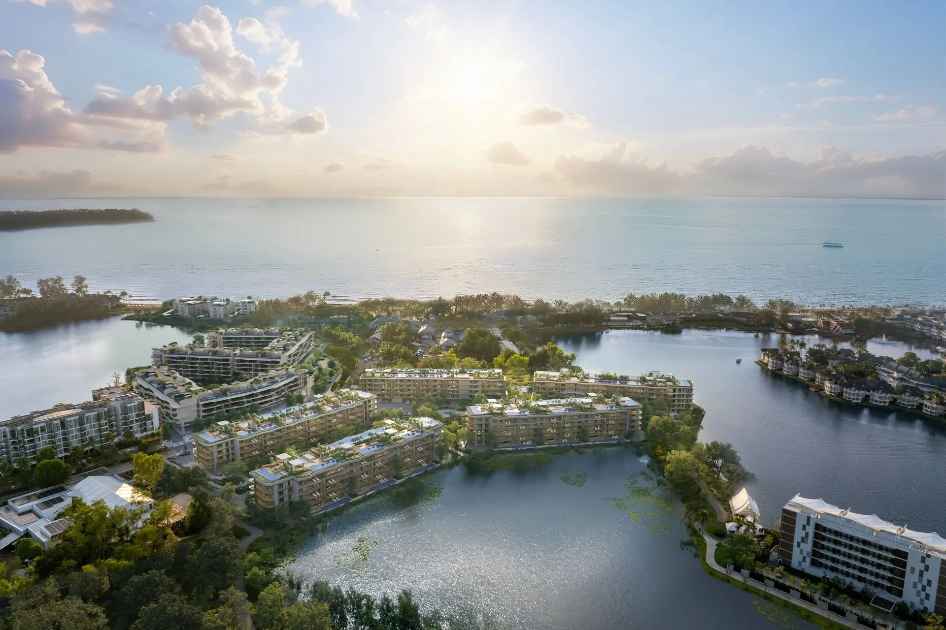 1-bedroom condo, 58 sqm