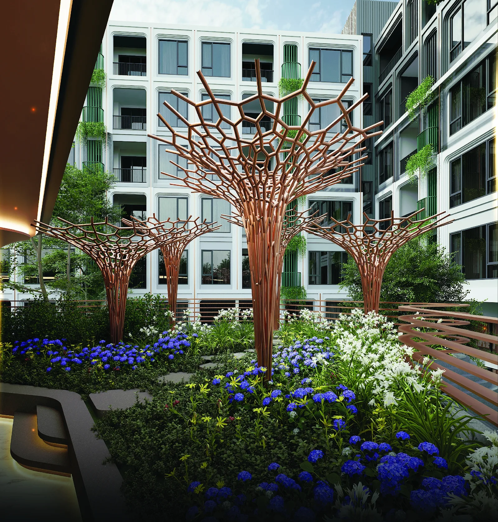2-bedroom condo, 75 sqm