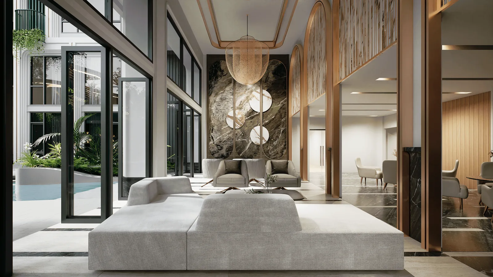 3-bedroom condo, 248 sqm
