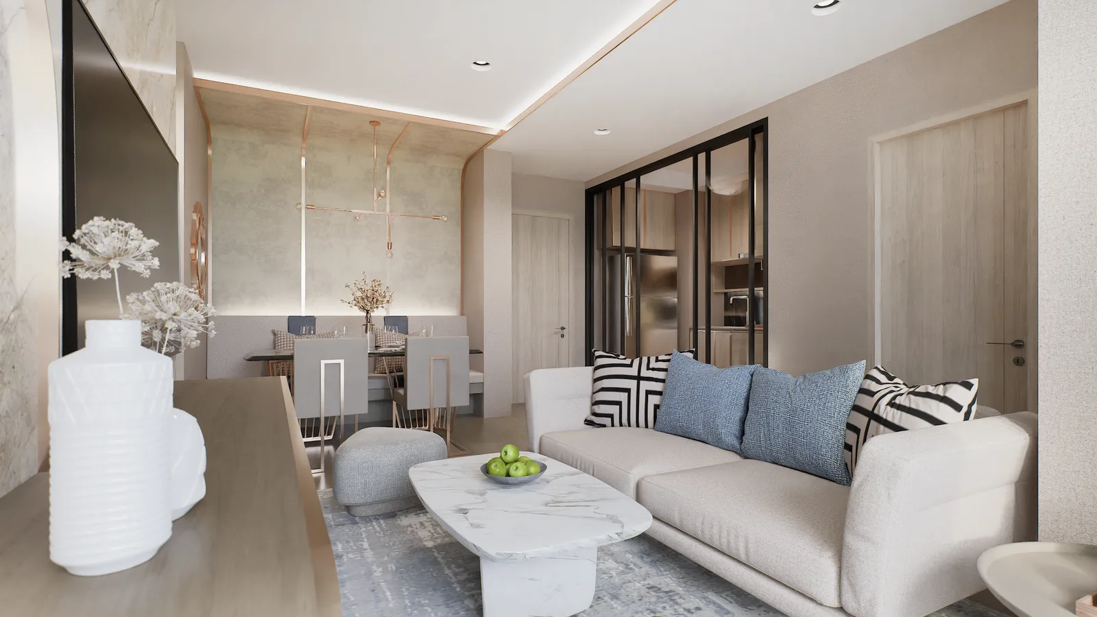 3-bedroom condo, 248 sqm