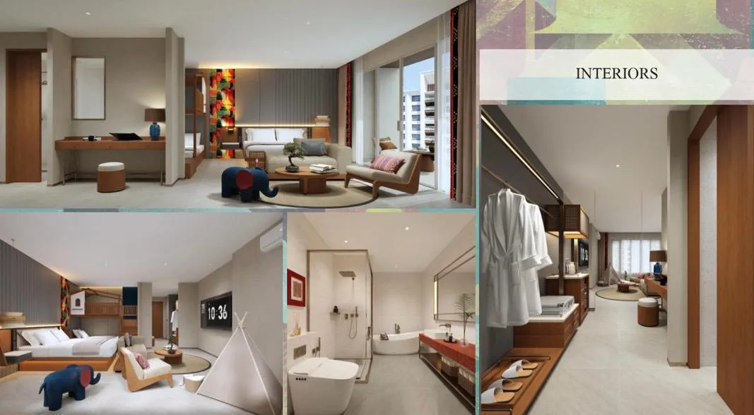 1-bedroom condo, 30 sqm