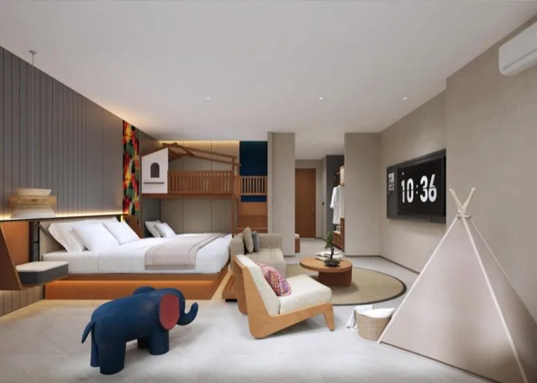 1-bedroom condo, 30 sqm
