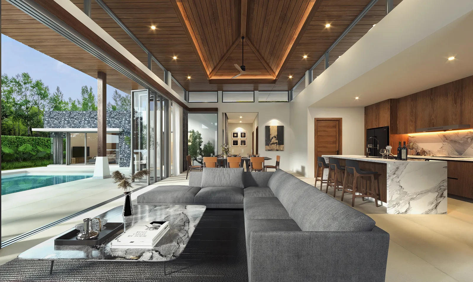 4-bedroom villa, 370 sqm