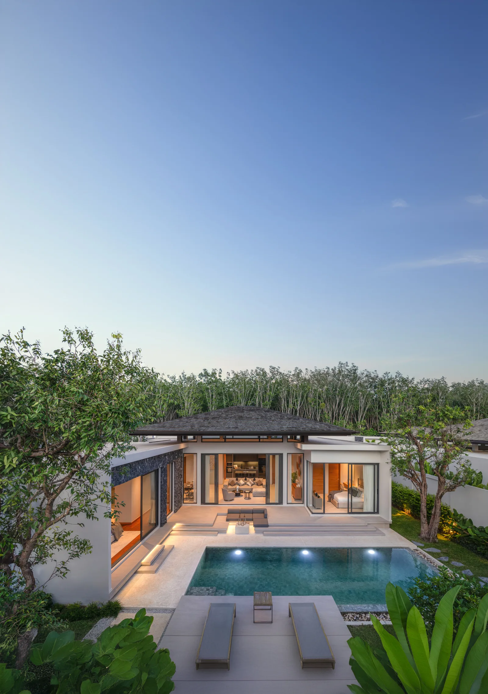 4-bedroom villa, 370 sqm