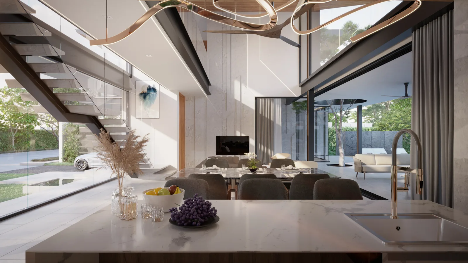 4-bedroom villa, 435 sqm