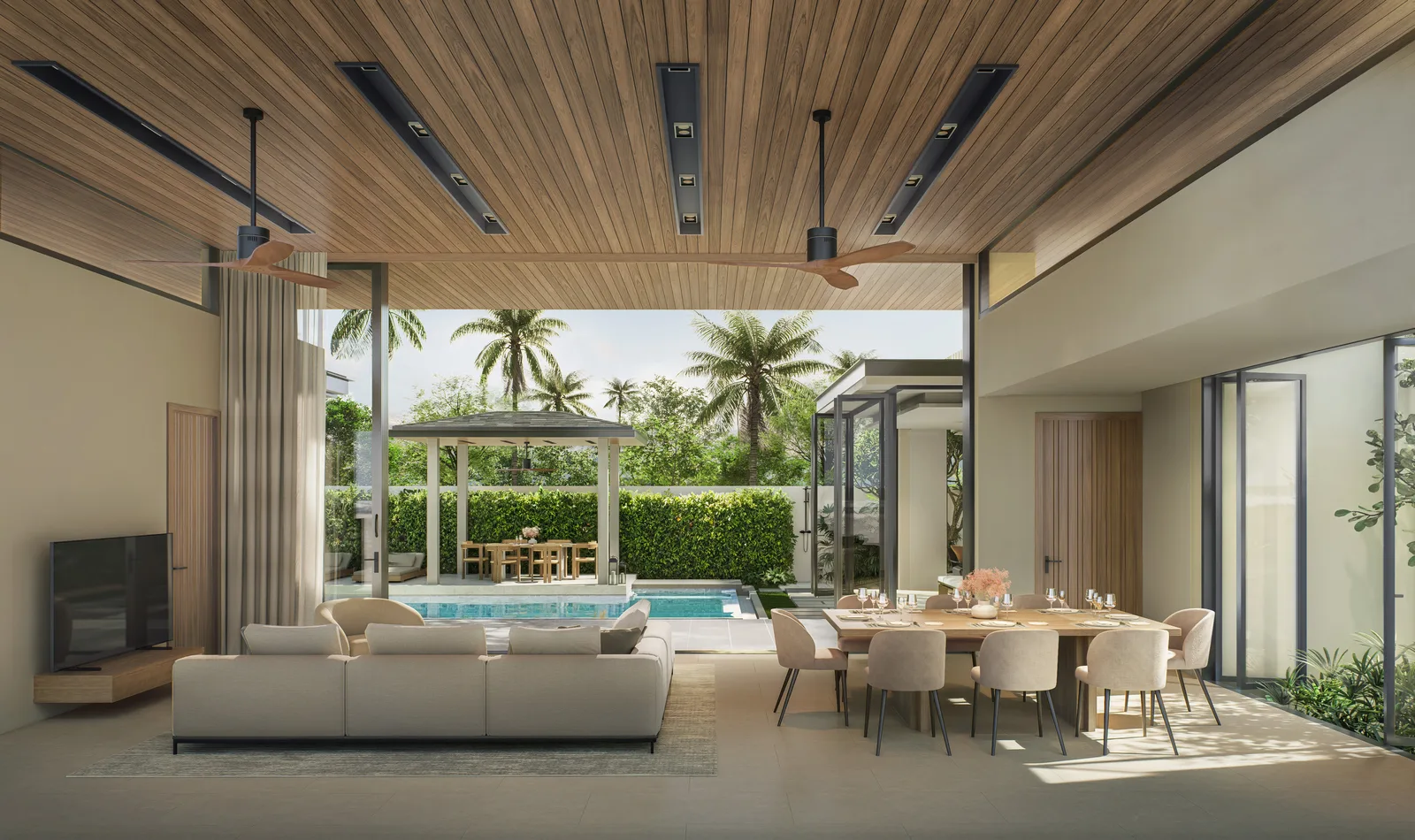 3-bedroom villa, 380 sqm