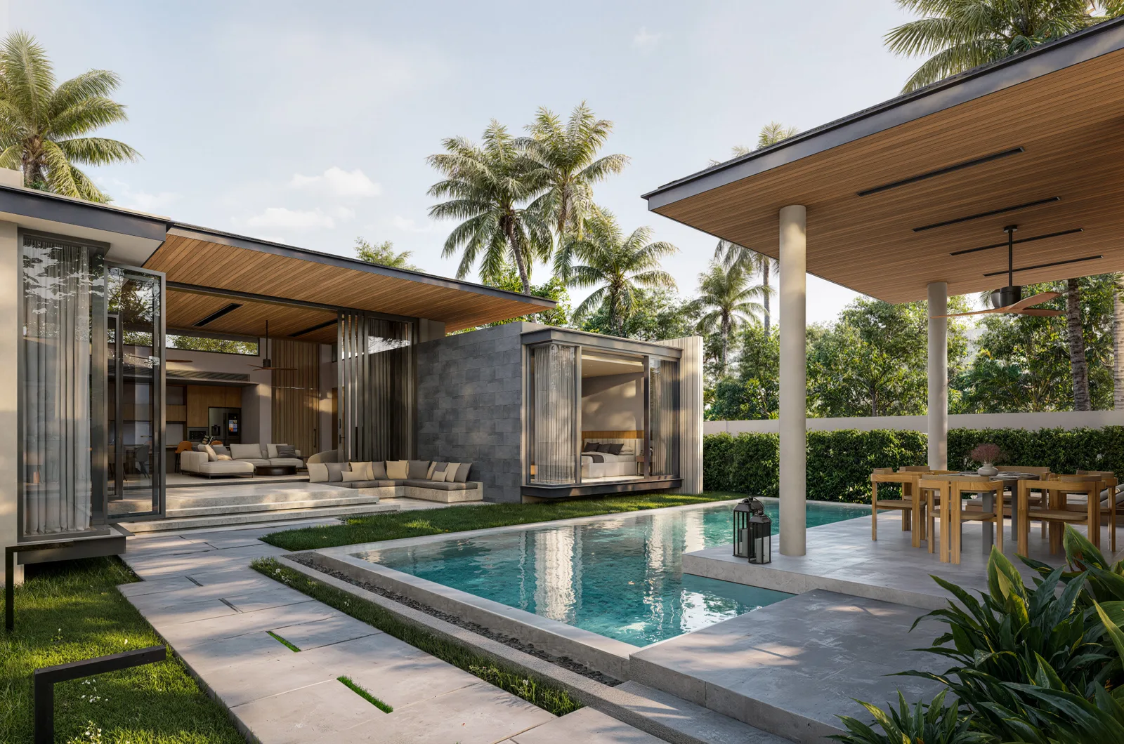 4-bedroom villa, 425 sqm