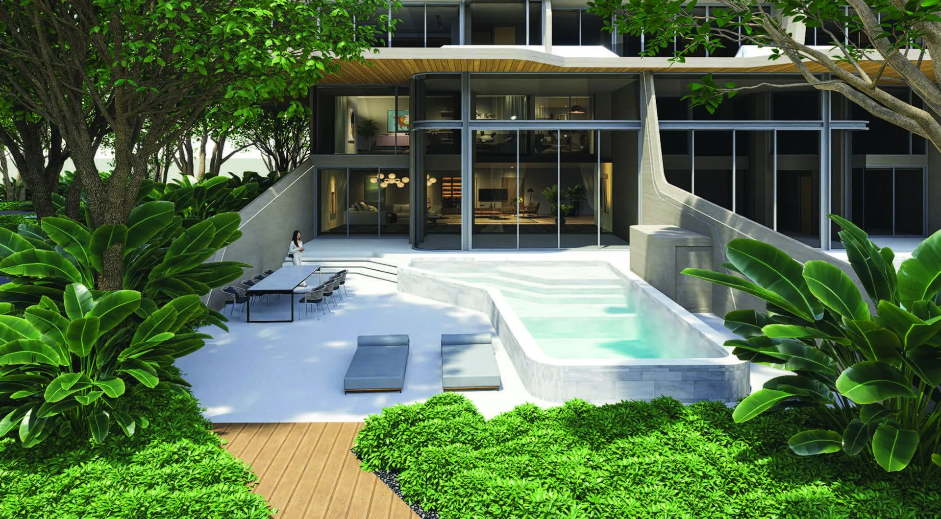 1-bedroom condo, 51 sqm