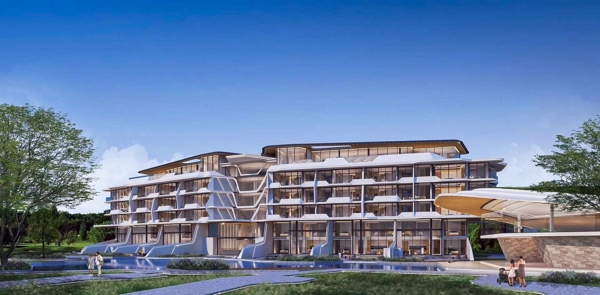 1-bedroom condo, 51 sqm