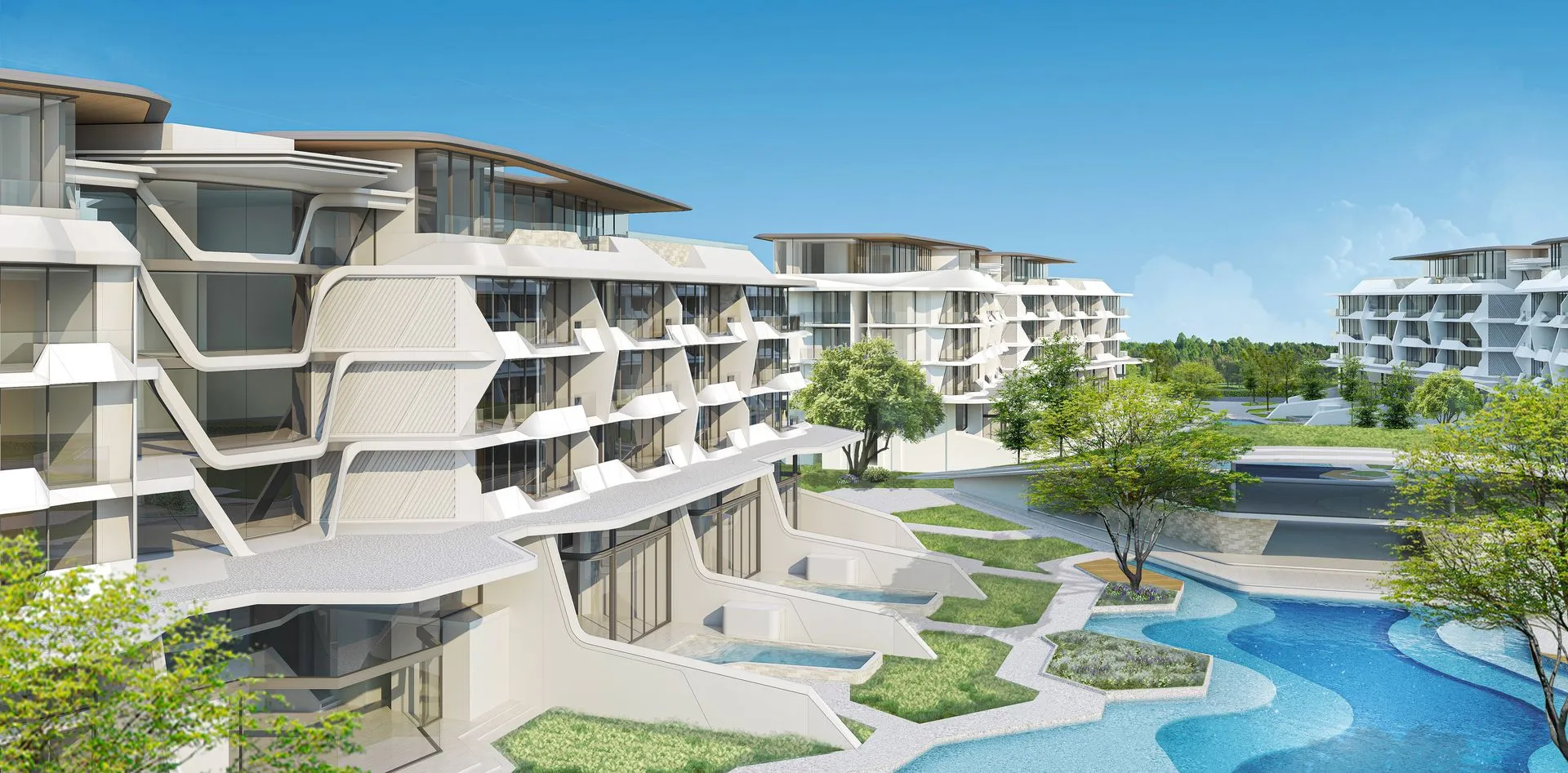 2-bedroom condo, 85 sqm