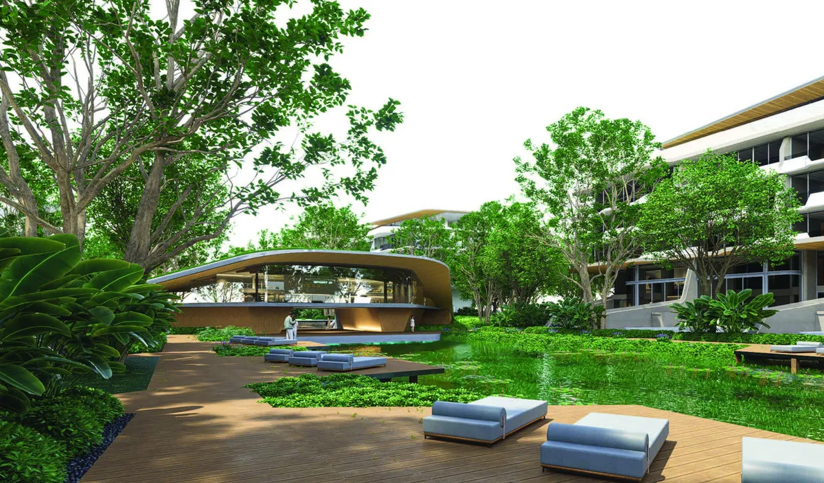 3-bedroom condo, 124 sqm
