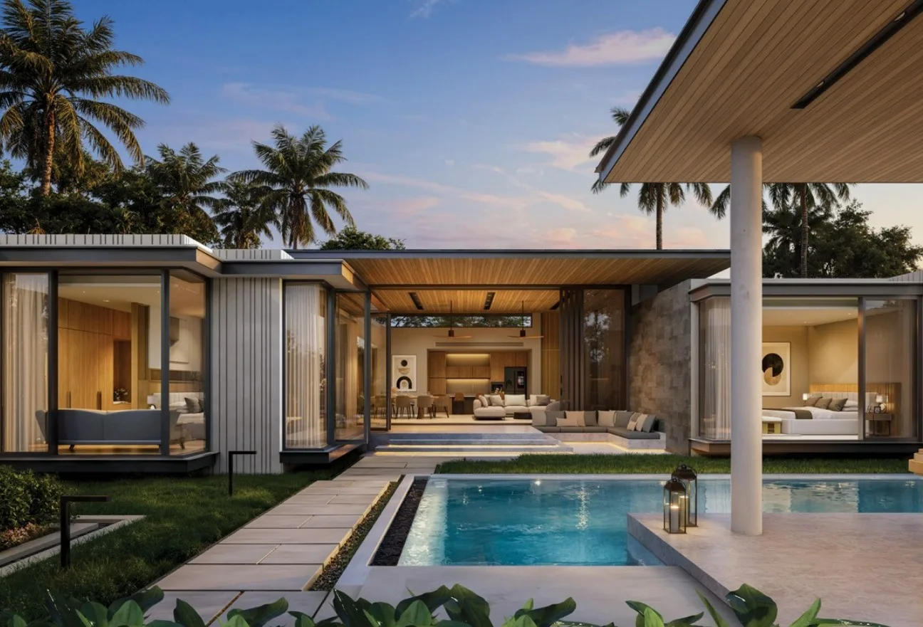 3-bedroom villa, 380 sqm