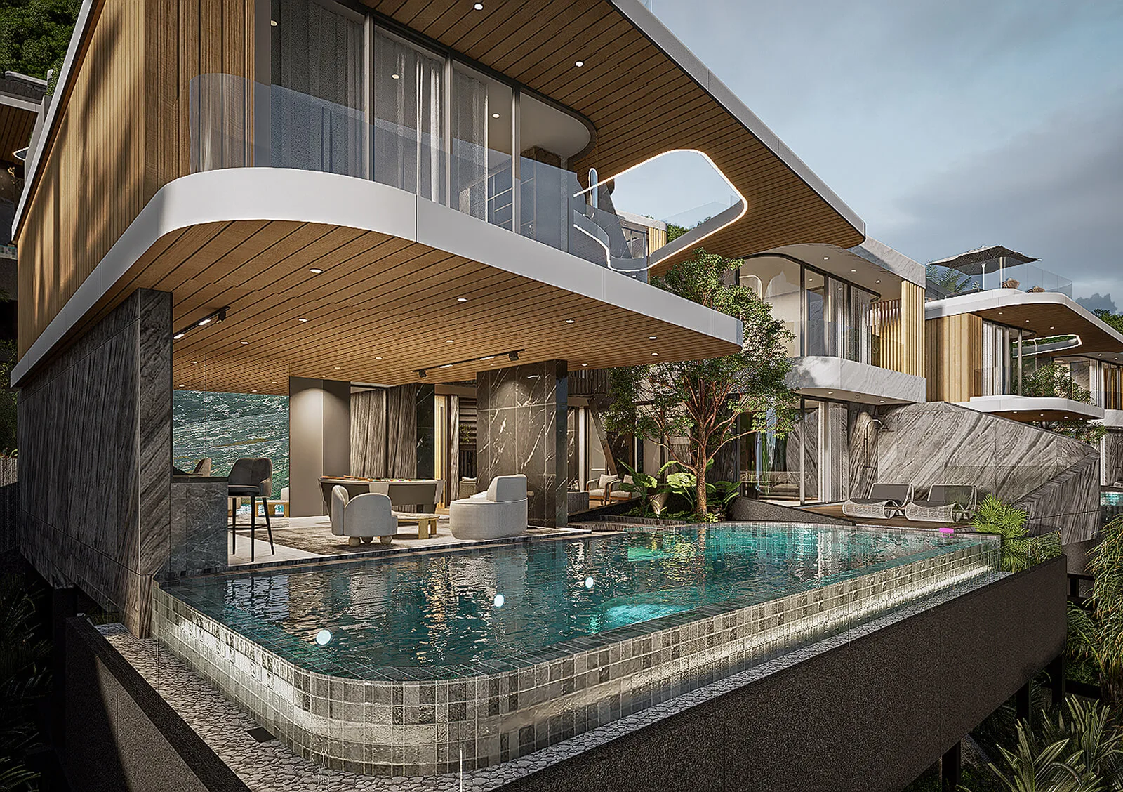 4-bedroom villa, 660 sqm