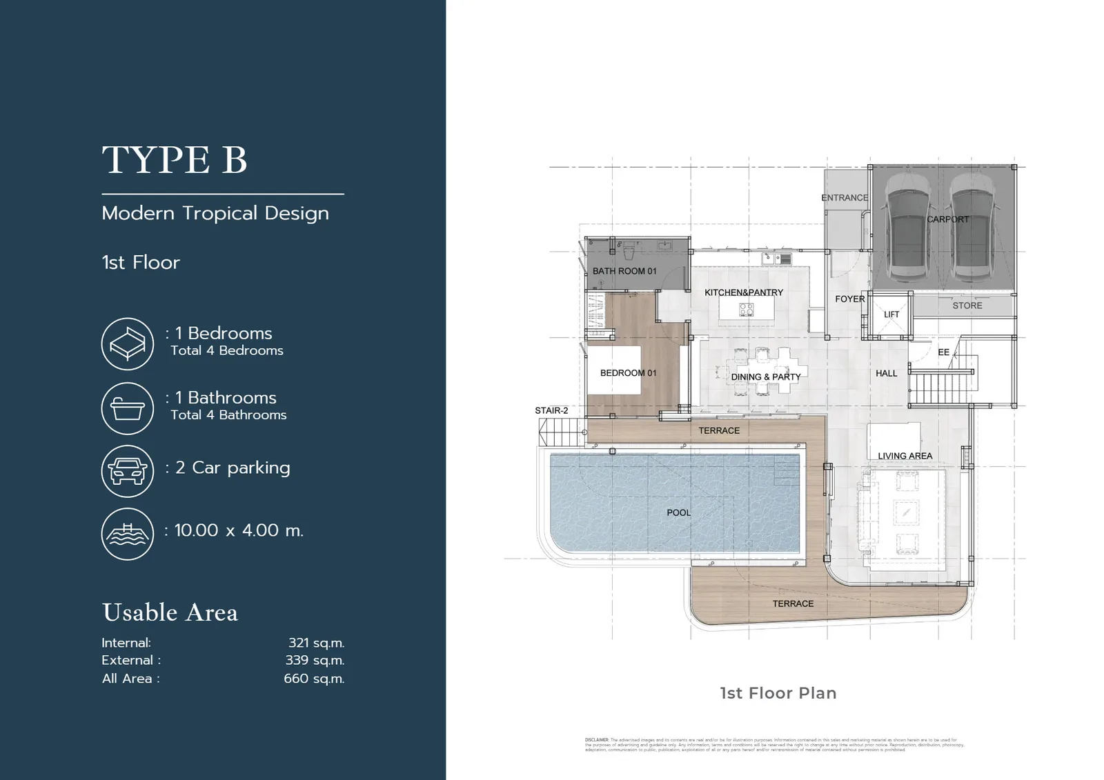 Studio, 622 sqm