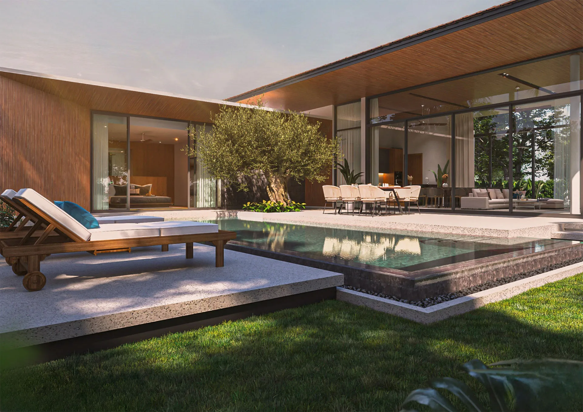 3-bedroom villa, 250 sqm