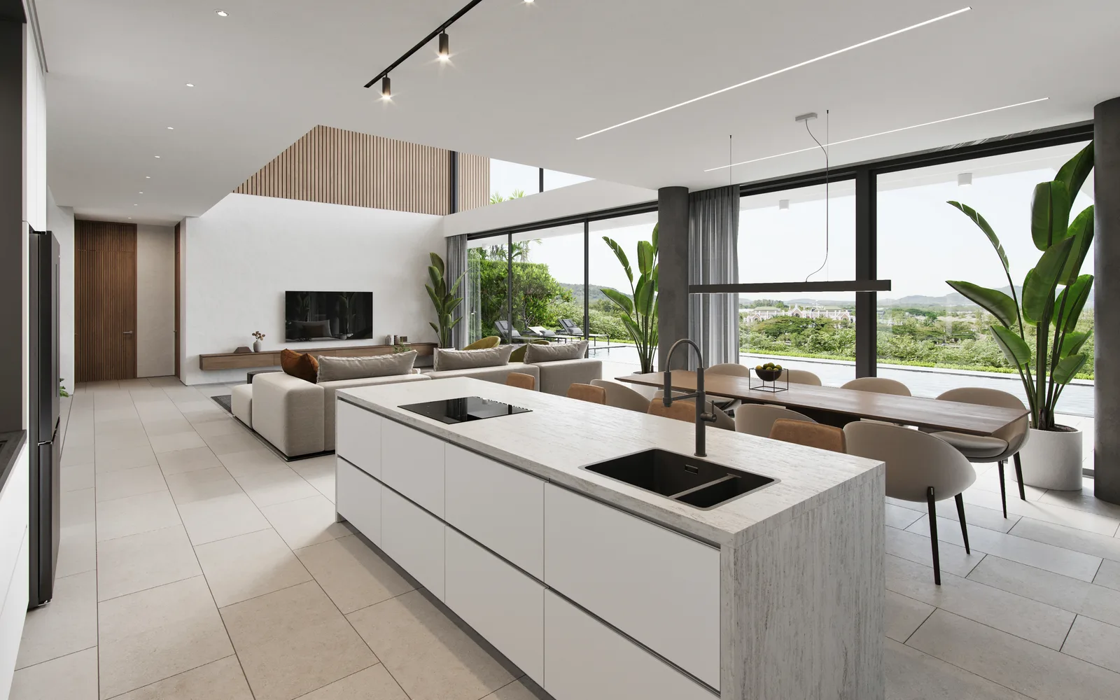 4-bedroom villa, 650 sqm