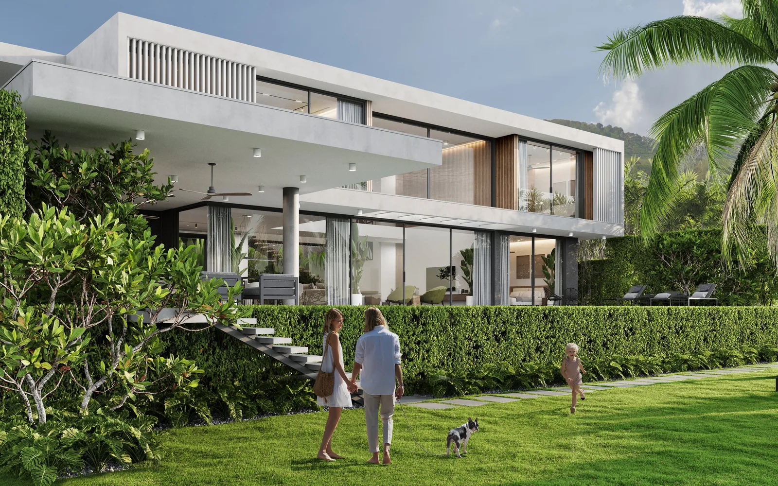 4-bedroom villa, 650 sqm