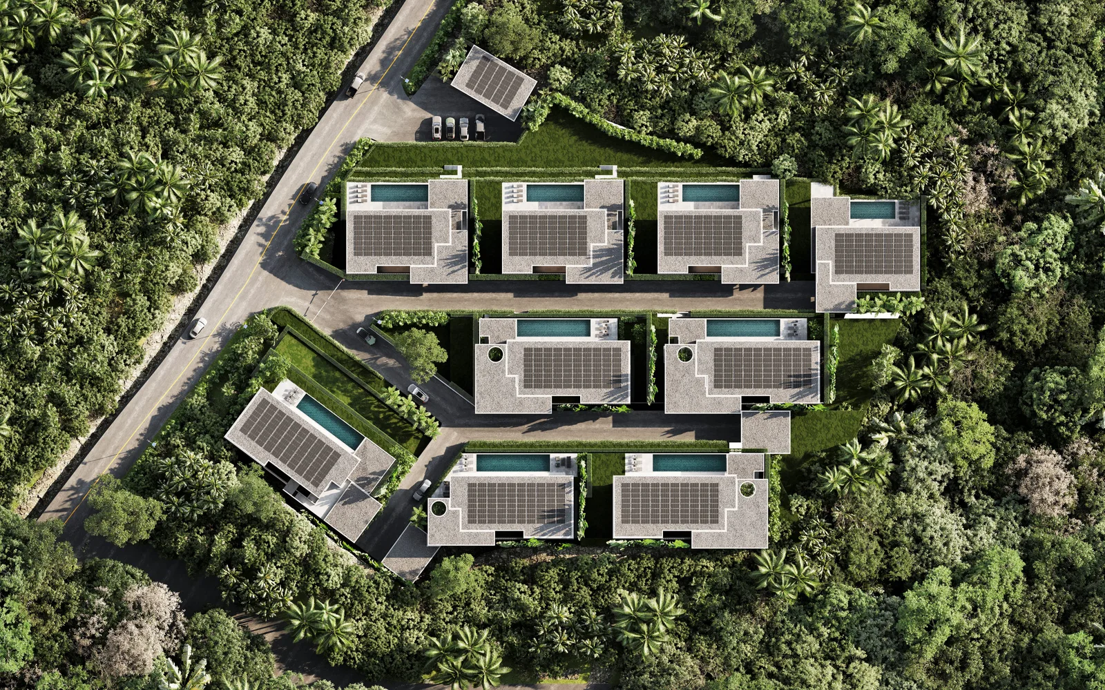 4-bedroom villa, 650 sqm