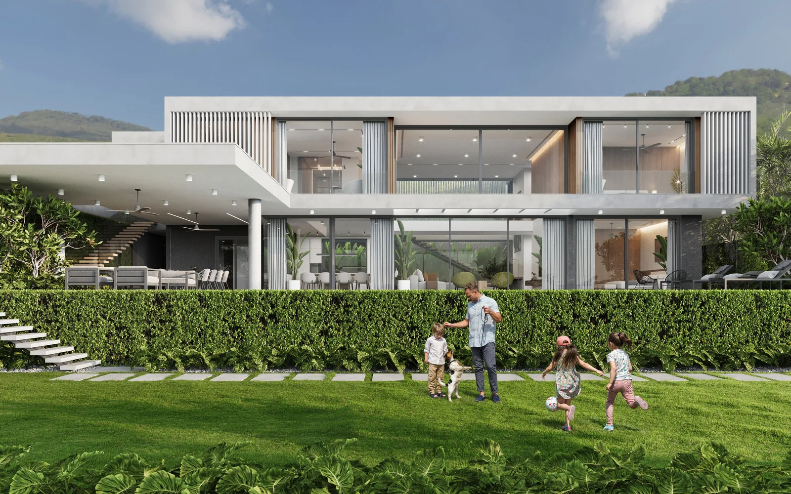 5-bedroom villa, 742 sqm