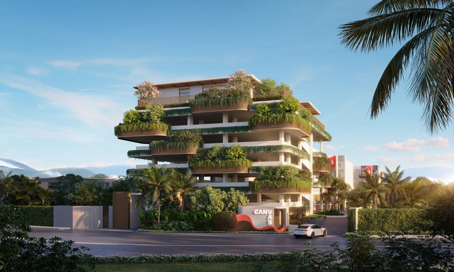 2-bedroom condo, 59 sqm