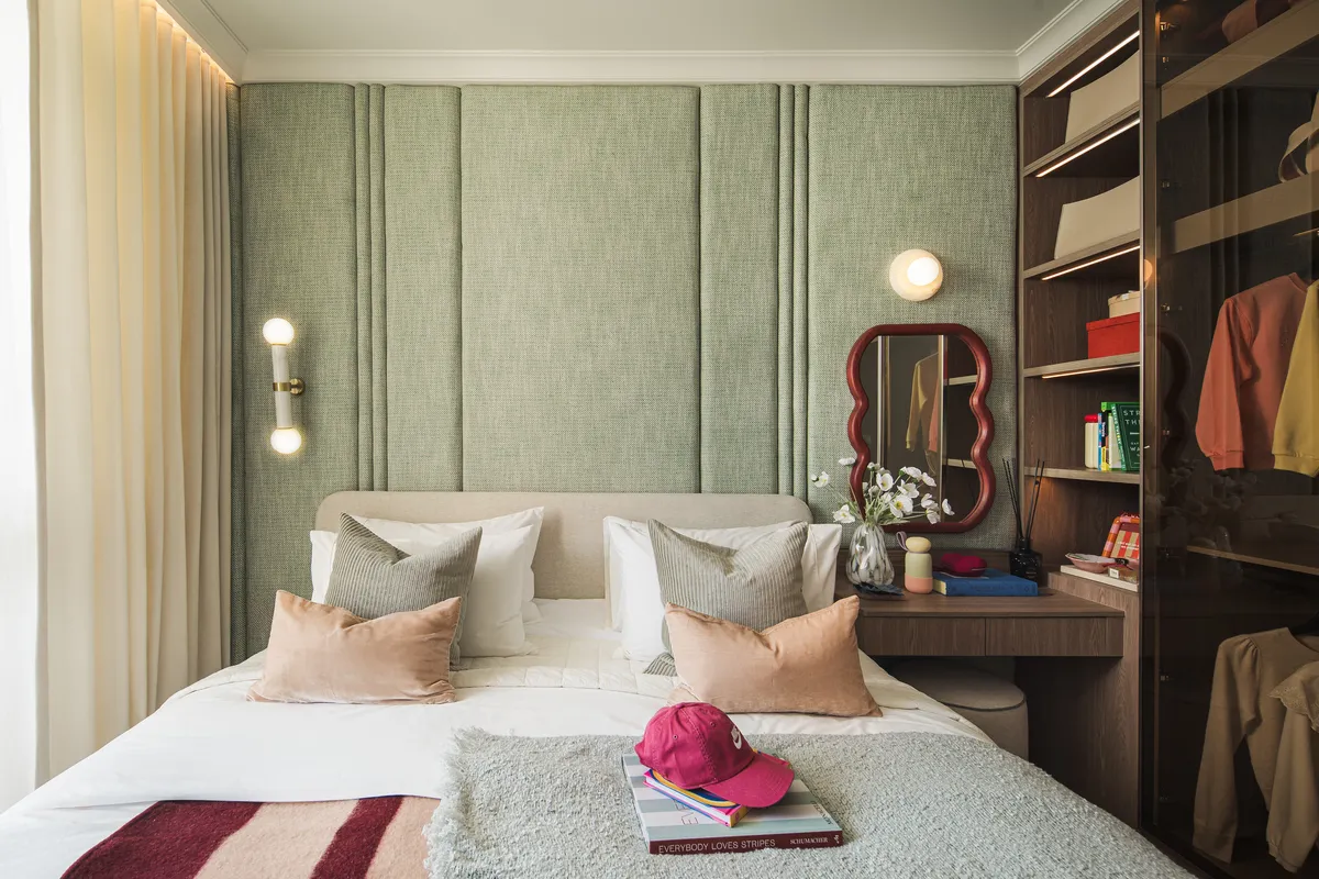 1-bedroom condo, 43 sqm