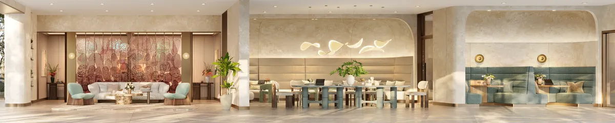 1-bedroom condo, 43 sqm
