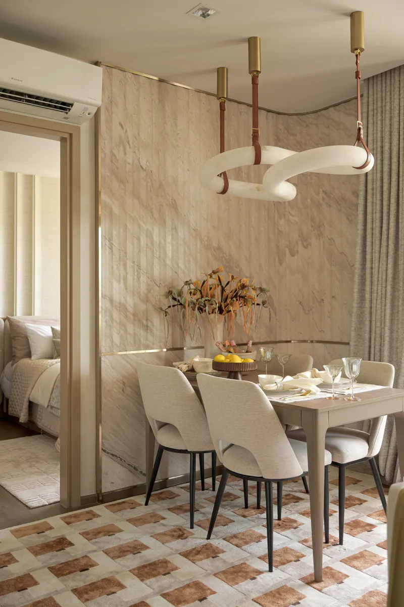 1-bedroom condo, 43 sqm