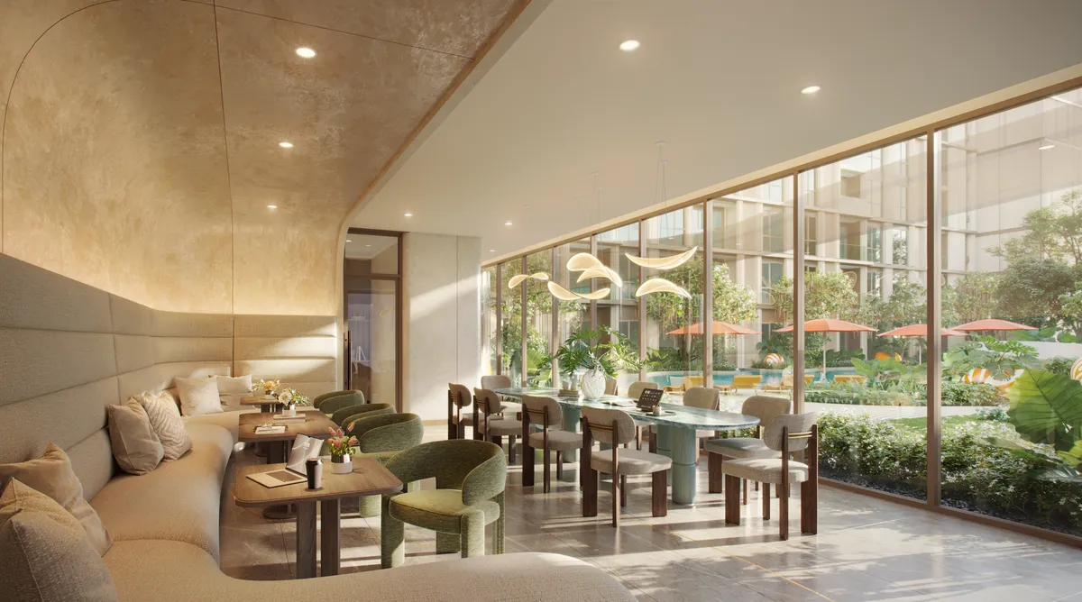 1-bedroom condo, 42 sqm