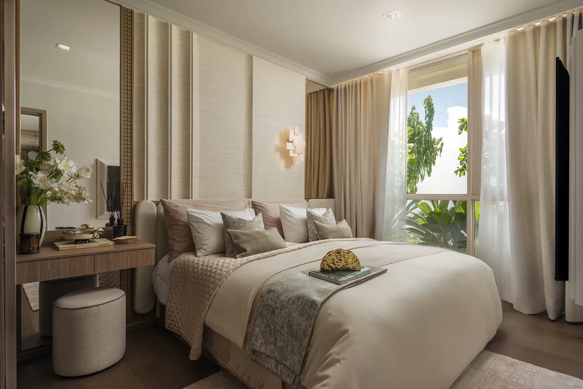 1-bedroom condo, 42 sqm