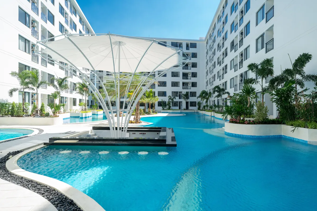 1-bedroom condo, 35 sqm