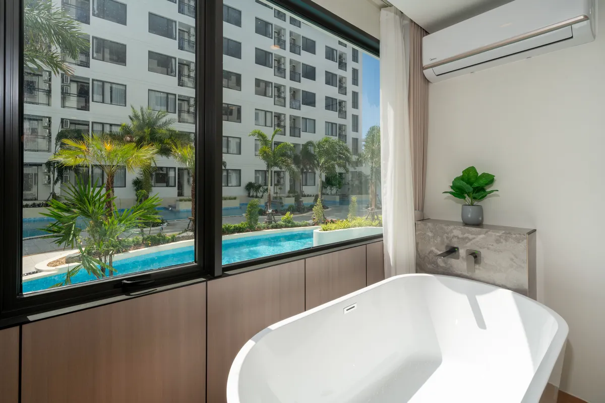1-bedroom condo, 35 sqm