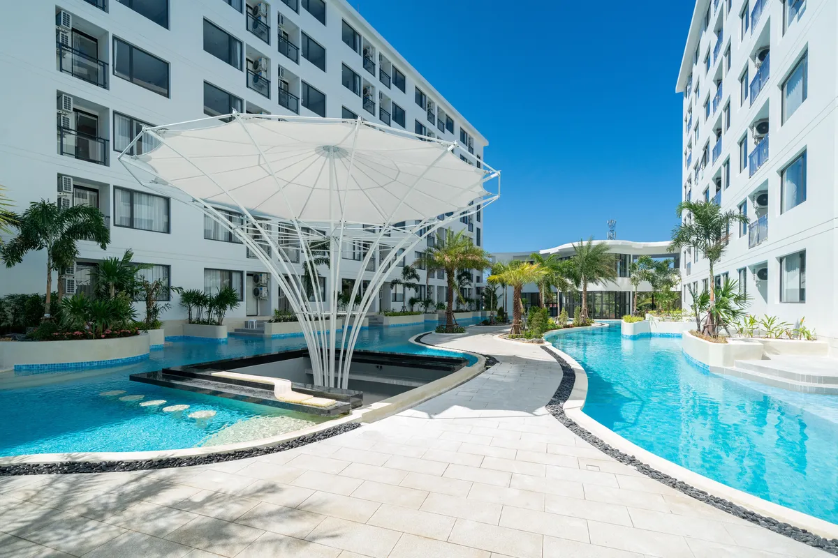 1-bedroom condo, 35 sqm