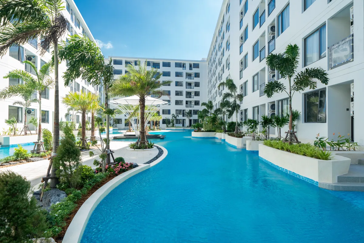 1-bedroom condo, 35 sqm