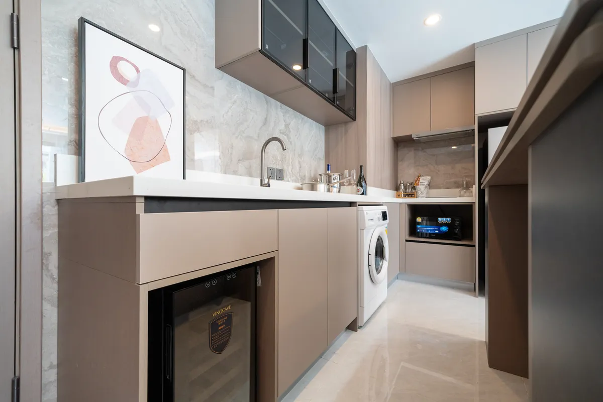 1-bedroom condo, 35 sqm