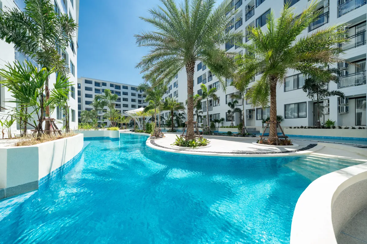 2-bedroom condo, 70 sqm