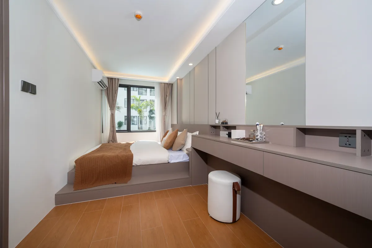 2-bedroom condo, 70 sqm