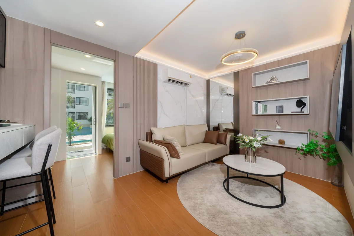 2-bedroom condo, 70 sqm