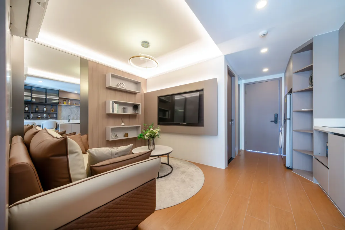 2-bedroom condo, 70 sqm