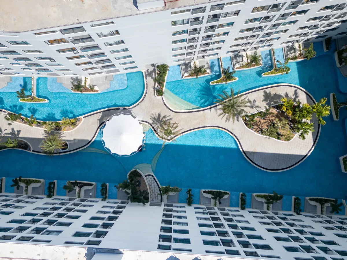 2-bedroom condo, 70 sqm