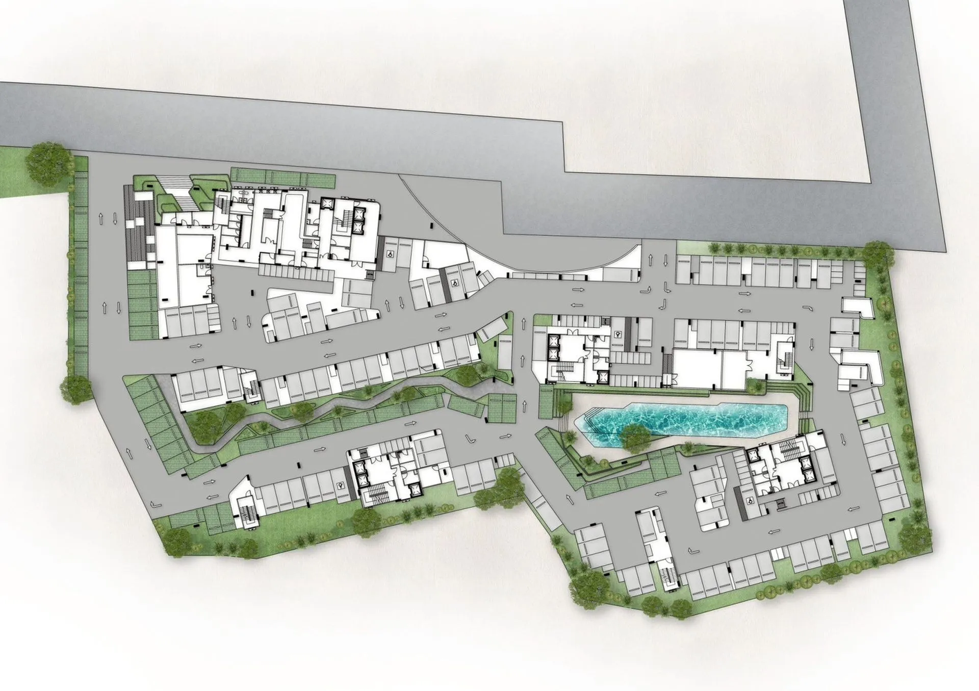 1-bedroom condo, 46 sqm