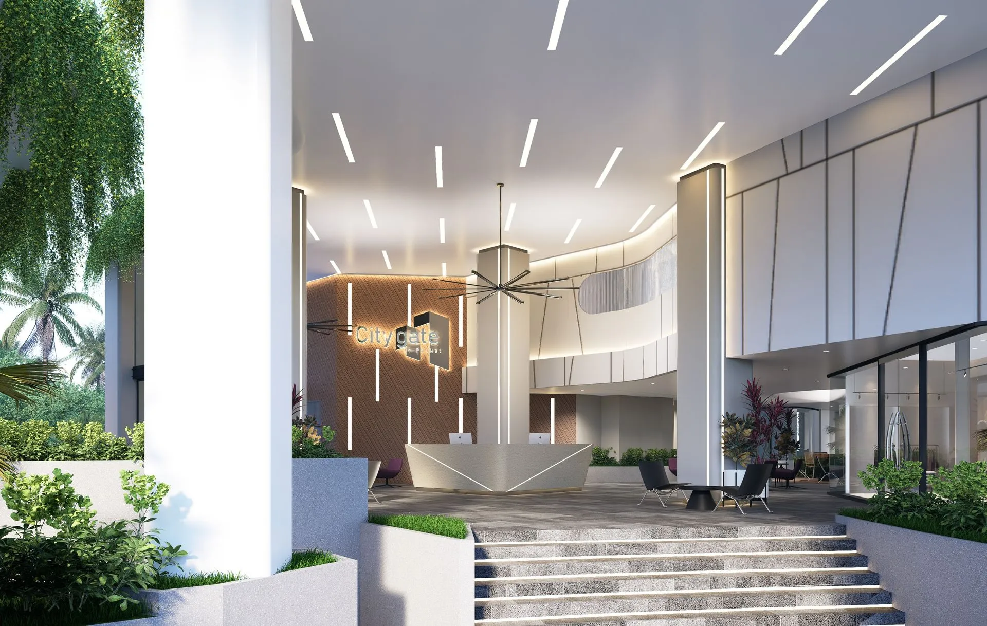 1-bedroom condo, 46 sqm