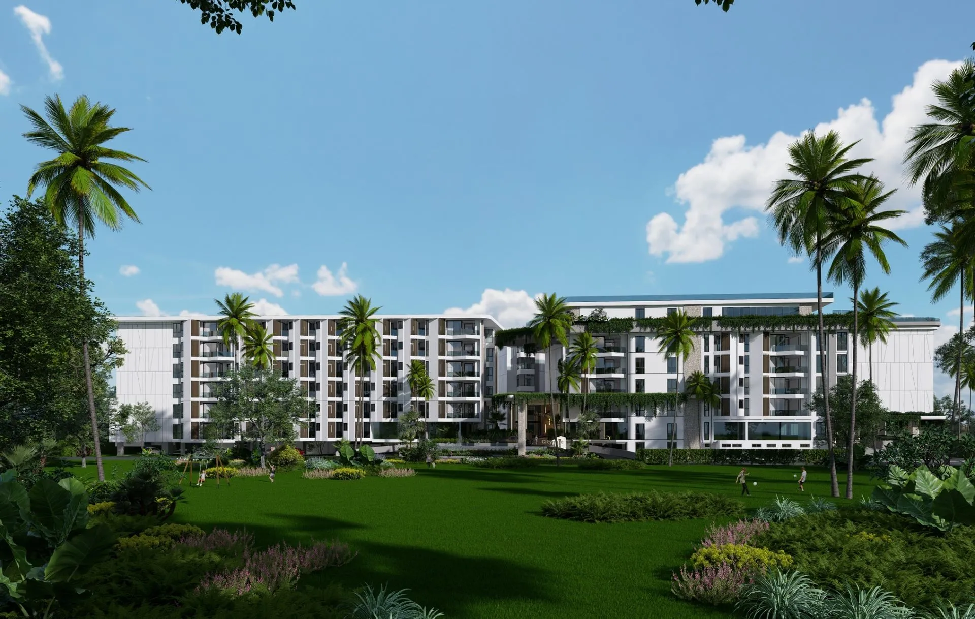 1-bedroom condo, 46 sqm