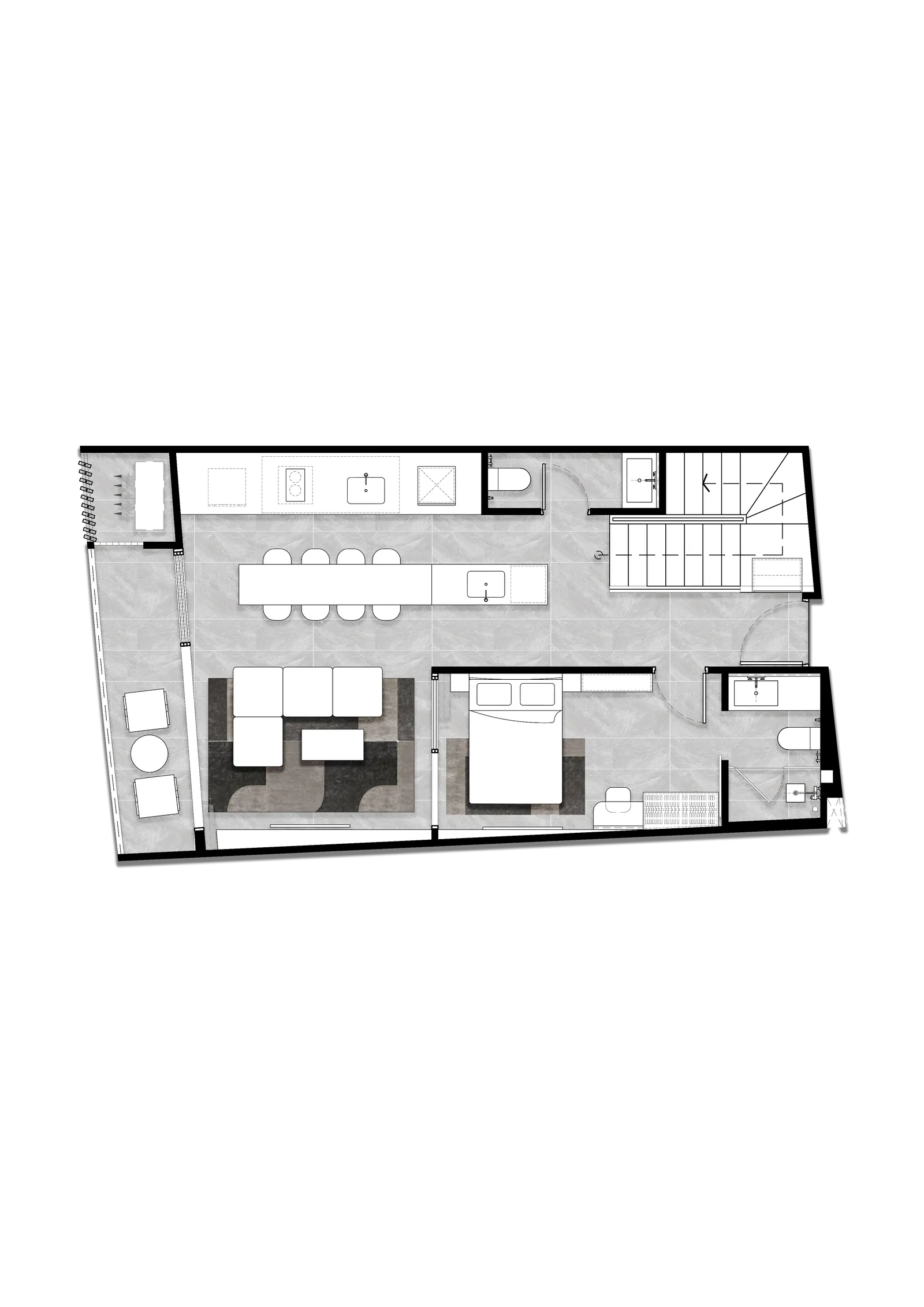 3-bedroom condo, 81 sqm